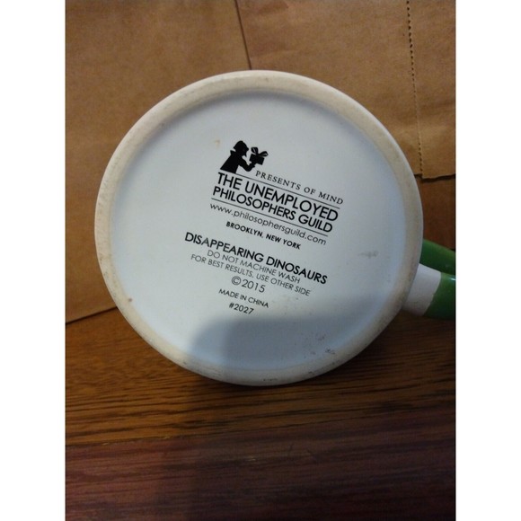 Disappearing Dinosaur~Extinction~Heat Sensitive Changing~Coffee Tea Mug~12 Oz. - Picture 4 of 4
